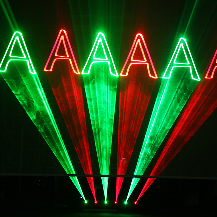 6頭全彩動(dòng)畫線陣激光燈