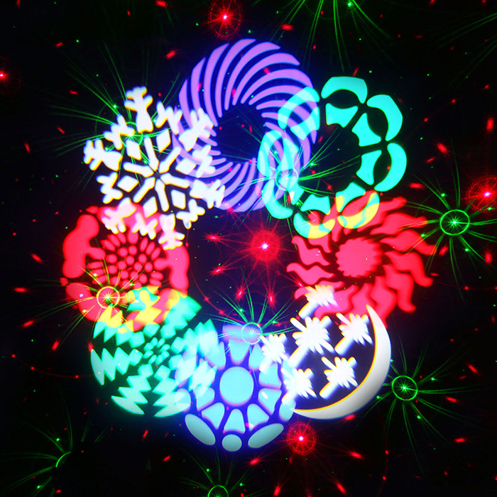 圖案+激光燈