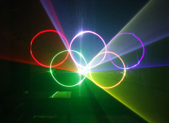 Random color SD Card Animation Laser Light