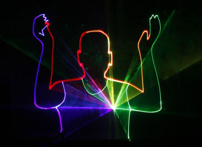 Random color SD Card Animation Laser Light