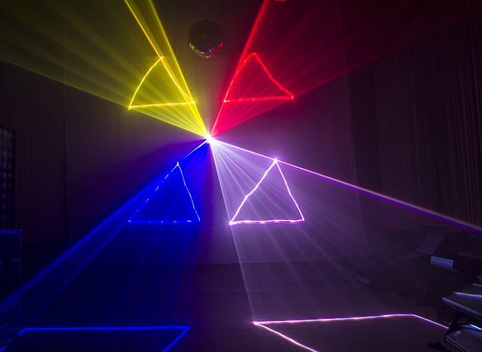 Disco Party RGB Animation Laser Light