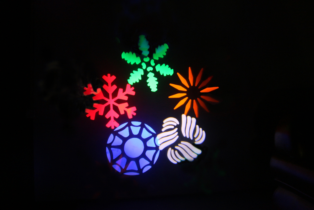 Gobo + Laser+ strobe Effect Light