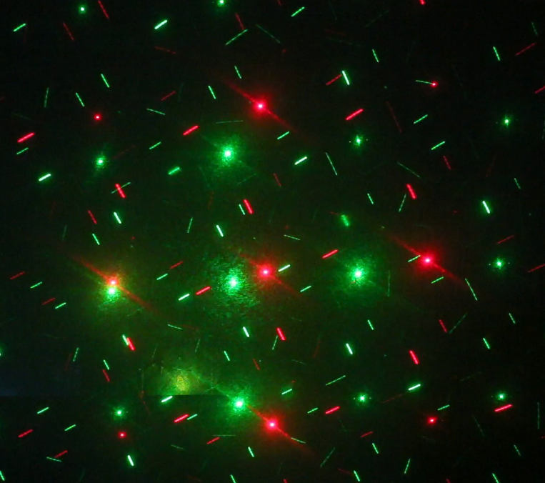 Gobo + Laser+ strobe Effect Light