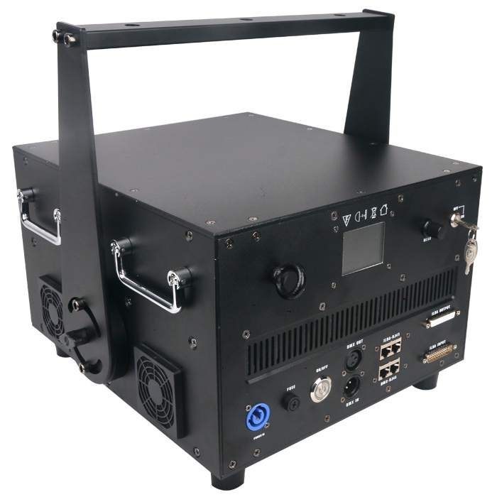 RGB full color animation laser light