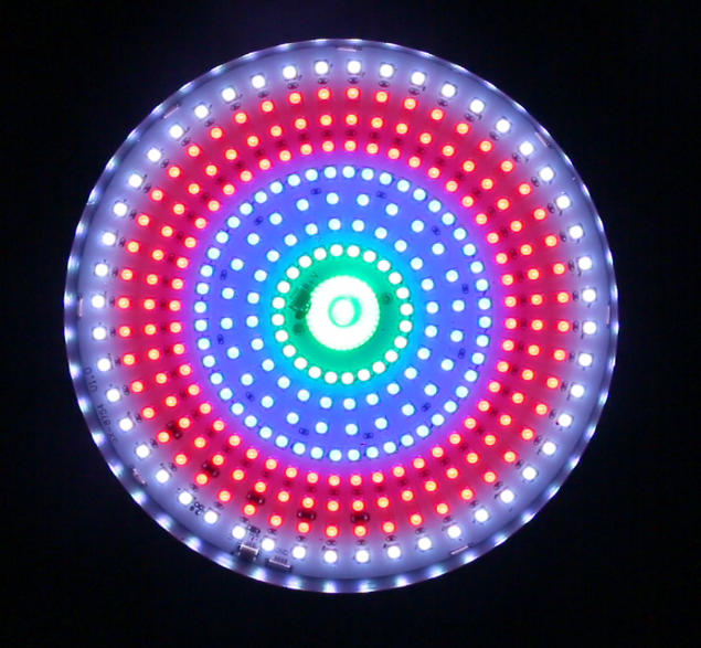 Flat LED par light