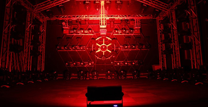 44x10W LED wash light IP