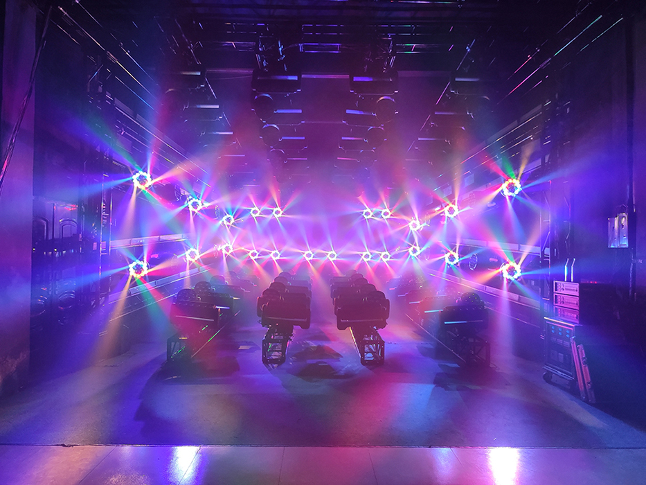 19顆40W蜂眼搖頭燈