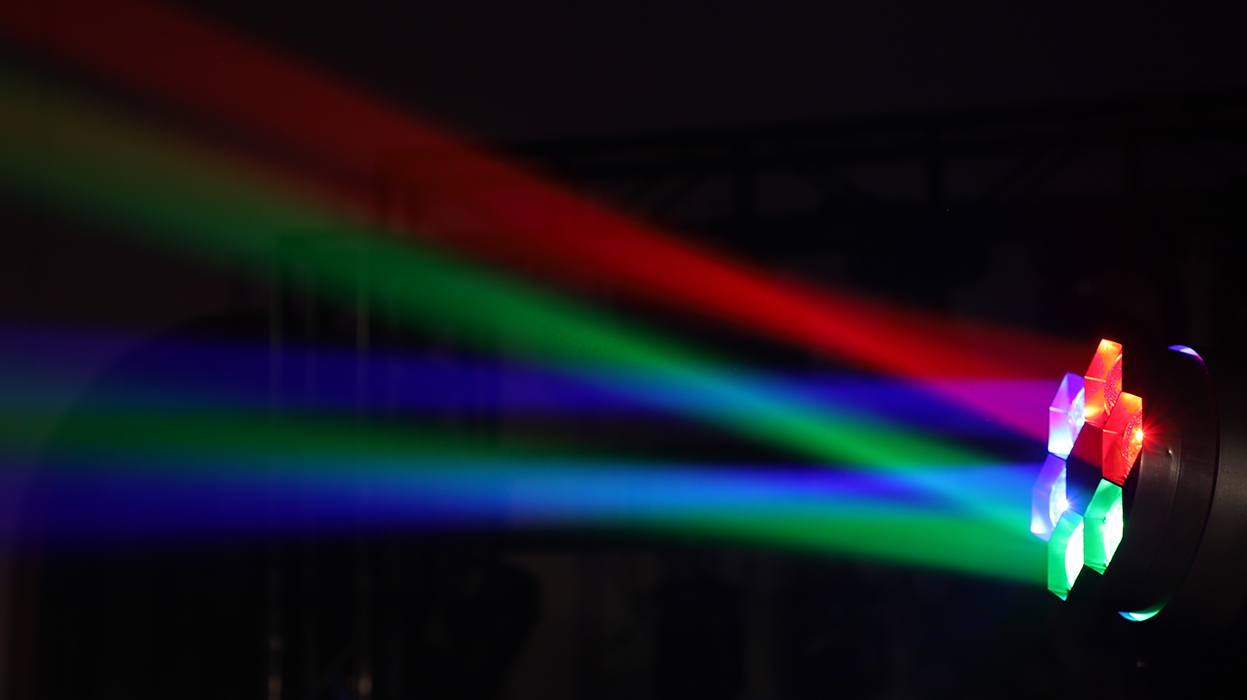  6顆40W RGBW蜂眼搖頭燈