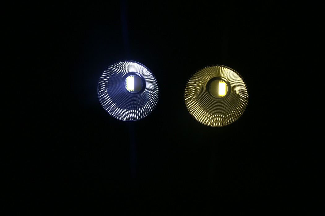 2*100W dual white LED blinde