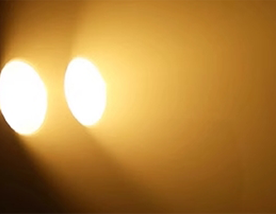 IP 65 2*100W dual white LED blinder