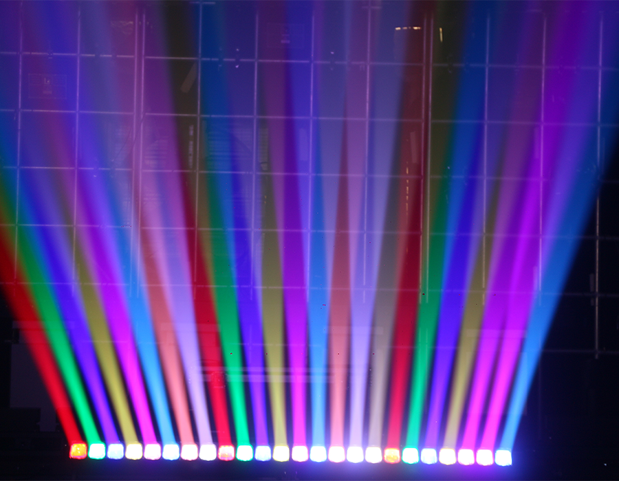 12顆60W LED 染色燈