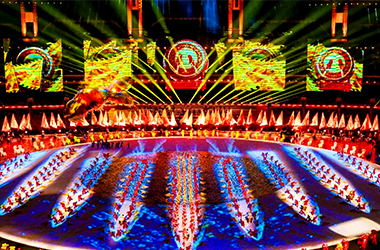 斯芭克燈光共耀盛典，以光之筆繪就體育華章！